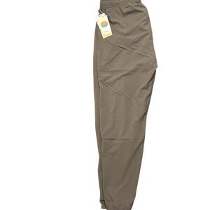 Vuori Mens Lined Kore Jogger Pants Elastic Waist Drawstring Warm Grey XXL V456